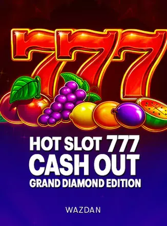 ภาพปกเกมสล็อต Hot Slot 777 Cash Out Grand Diamond Edition จากค่าย Wazdan