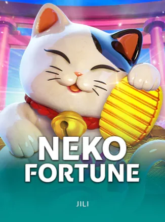 ภาพปกเกมสล็อต Neko Fortune ธีมแมวกวักนำโชคญี่ปุ่นจากค่าย JILI