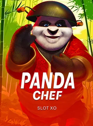 ภาพปกเกมสล็อต Panda Chef ธีมหมีแพนด้าพ่อครัวทำอาหารจากค่าย Joker