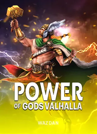 ภาพปกเกมสล็อต Power of Gods™ Valhalla ธีมเทพเจ้าแห่งวัลฮัลลาจากค่าย Wazdan